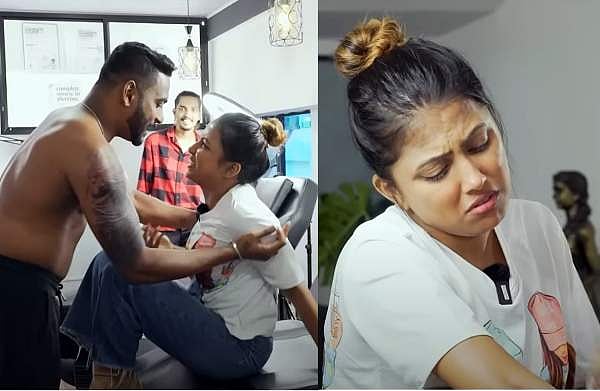 കാമുകന് വാലന്റൈൻസ് ഡേ സർപ്രൈസ് ഒരുക്കി, തിരിച്ചുകിട്ടിയത് 'വമ്പൻ പണി'; വിഡിയോയുമായി ശ്രീവിദ്യ