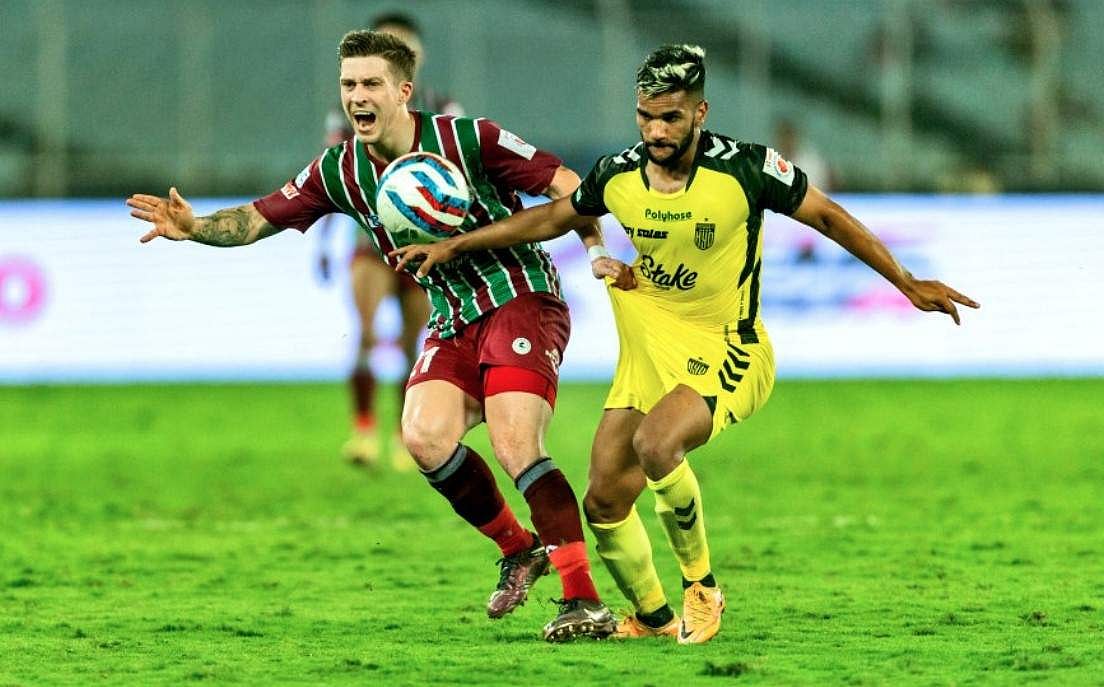 പെനാൽറ്റി ഷൂട്ടൗട്ടിൽ ഹൈദരാബാദിനെ വീഴ്ത്തി; ഐഎസ്എല്ലിൽ എടികെ മോഹൻ ബ​ഗാൻ- ബം​ഗളൂരു എഫ്സി ഫൈനൽ