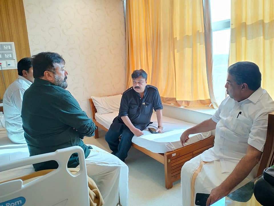 'ഈ പരീക്ഷണത്തെയും അതിജീവിച്ചു അദ്ദേഹം തിരിച്ചുവരുമെന്ന് പ്രതീക്ഷിക്കാം'; ഇന്നസെന്റിന്റെ നില ഗുരുതരമായി തുടരുന്നു: മന്ത്രി സജി ചെറിയാന്‍