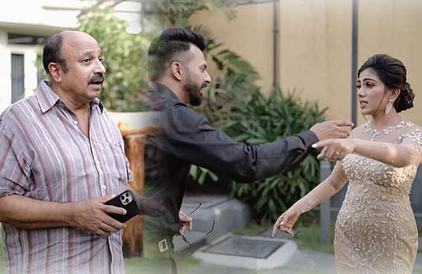 "മമ്മൂട്ടി വരുന്നതോ മോഹൻലാൽ വരുന്നതോ ഒന്നും വിഷയമല്ല", ഫോട്ടോഷൂട്ടിനിടെ മകനെയും മരുമകളെയും ട്രോളി സിദ്ദീഖ്; വിഡിയോ