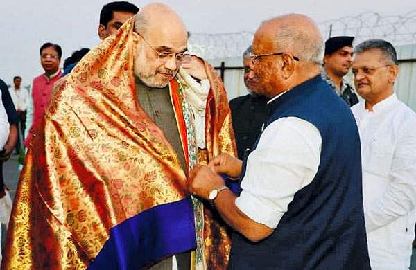 സംഘര്‍ഷങ്ങള്‍ക്കിടെ അമിത് ഷാ ബിഹാറില്‍; സംസ്ഥാനത്ത് കനത്ത ജാഗ്രത