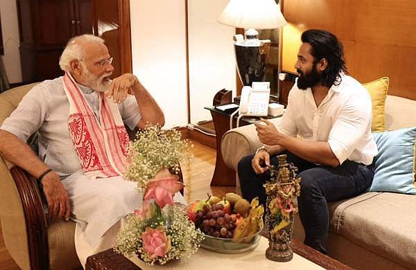 ''ഭൈലാ കേം ചോ''; ഉണ്ണി മുകുന്ദനോട് ഗുജറാത്തിയില്‍ കുശലാന്വേഷണം നടത്തി മോദി, ത്രില്ലടിച്ച് താരം