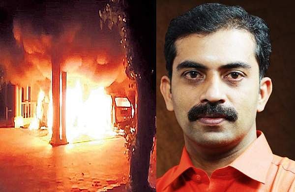 സന്ദീപാനന്ദഗിരിയുടെ ആശ്രമം കത്തിച്ച കേസിൽ ബിജെപി കൗൺസിലർ അറസ്റ്റിൽ