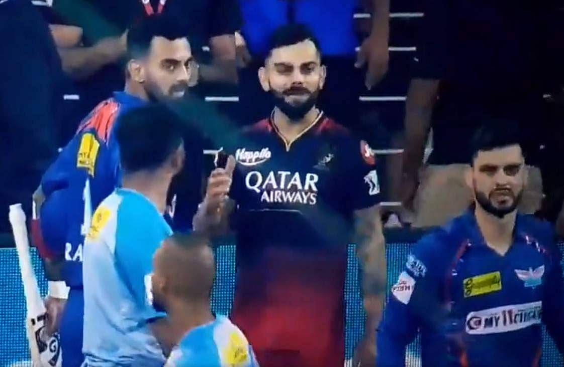 'കോഹ്‌ലിയോട് സോറി പറയില്ല'- രാഹുലിനെ അവഗണിച്ച് നവീന്‍ ഉള്‍ ഹഖ് (വീഡിയോ)