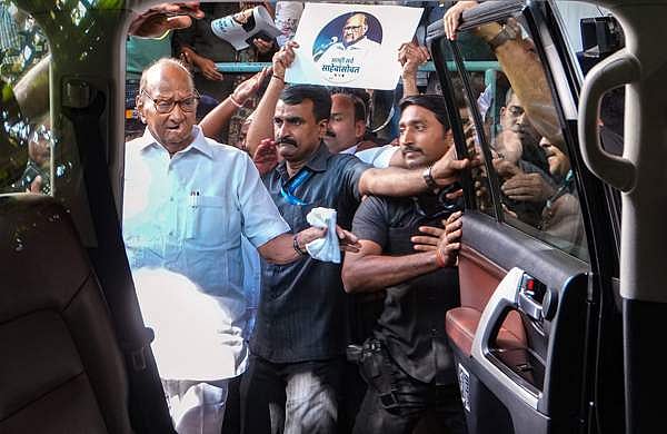 "നിങ്ങളുടെ സ്നേഹം ഞാൻ മനസിലാക്കുന്നു"; രാജി പിൻവലിച്ച് ശരത് പവാർ 