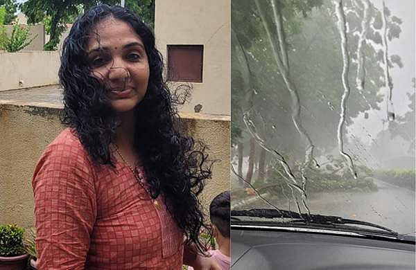 'വന്യമായ ഭീകരതയോടെ ചൂളം കുത്തി കാറ്റ് ആഞ്ഞടിച്ചു, പറന്ന് പോകുമോ എന്ന് ഭയന്ന് മക്കളെ ചേര്‍ത്തുപിടിച്ച് കിടന്നു; ഭീതിയുടെ 24 മണിക്കൂര്‍' - വീഡിയോ