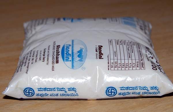 നന്ദിനി പാല്‍ വില മൂന്നു രൂപ കൂട്ടി, ഓഗസ്റ്റ് ഒന്നു മുതല്‍ പ്രാബല്യത്തില്‍