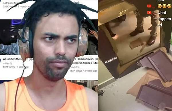 യൂട്യൂബർ 'തൊപ്പി' കസ്റ്റഡിയിൽ; പൊലീസ് എത്തിയത് വാതിൽ ചവിട്ടിപ്പൊളിച്ച്, ലൈവ് വിഡിയോ 
