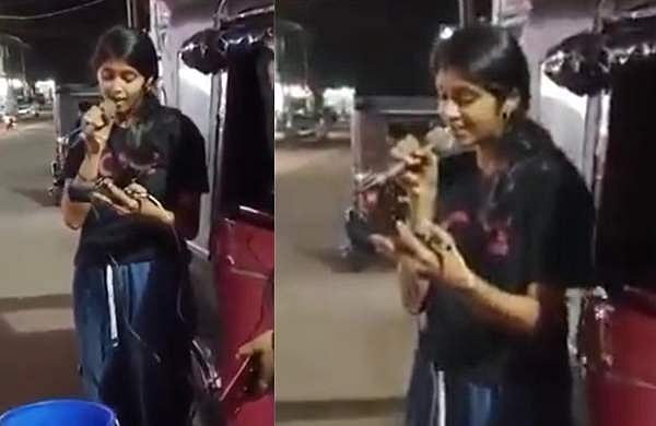 തൊണ്ടയിടറി പാടിയ ഉമ്മയെ സഹായിക്കാൻ ഓടിയെത്തിയ പത്താം ക്ലാസുകാരി; അഭിനന്ദനവുമായി മന്ത്രിയും 