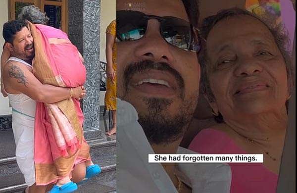 'നിനക്ക് എന്തെങ്കിലും പറ്റിയെങ്കിലോ...' ഉള്ളുലയ്ക്കും ഈ അമ്മയും മകനും; വൈറൽ വിഡിയോ