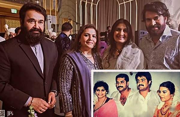 'അന്നും ഇന്നും ഞങ്ങൾ ഇങ്ങനെ തന്നെ'; 35 വർഷമായ ആത്മബന്ധം, മമ്മൂട്ടി-മോഹൻലാൽ കുടുംബചിത്രങ്ങൾ 