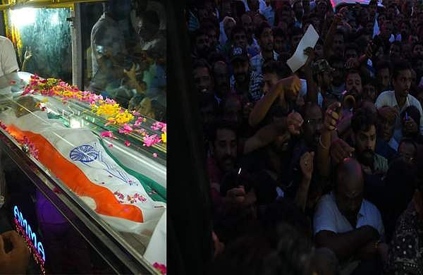 ഒഴുകി പടരുന്ന മനുഷ്യക്കടല്‍; ദുഃഖസാന്ദ്രം ഈ രാത്രി; കുഞ്ഞൂഞ്ഞിനെ കാത്ത് പുതുപ്പള്ളി