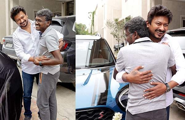 'മാമന്നന് ചിറകു നൽകിയതിന് നന്ദി'; മാരി സെൽവരാജിന് മിനി കൂപ്പർ സമ്മാനിച്ച് ഉദയനിധി സ്റ്റാലിൻ