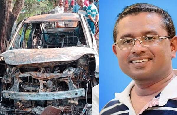 കാറില്‍ കത്തിക്കരിഞ്ഞ നിലയില്‍ കണ്ട മൃതദേഹം തിരിച്ചറിഞ്ഞു; ആത്മഹത്യയെന്ന് നിഗമനം