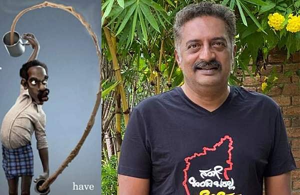 'ചന്ദ്രനിലെ ചായക്കടക്കാരൻ': ചന്ദ്രയാൻ പകർത്തുന്ന ആദ്യം ചിത്രം ഇതായിരിക്കുമെന്ന് പ്രകാശ് രാജ്, രാജ്യത്തിന്റെ വില്ലനെന്ന് കമന്റ്