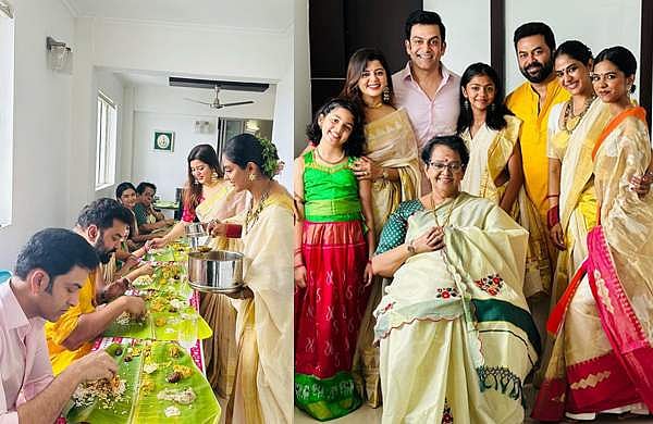 അമ്മയ്‌ക്കൊപ്പം ഒന്നിച്ചൊരോണം, പൃഥ്വിയും ഇന്ദ്രനും കുടുംബസമേതം; ചിത്രങ്ങള്‍ 