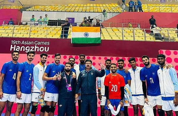 ഏഷ്യന്‍ ഗെയിംസ്; പുരുഷ വോളിയില്‍ തകര്‍പ്പന്‍ ജയം സ്വന്തമാക്കി ഇന്ത്യ; കംബോഡിയയെ തകര്‍ത്തു