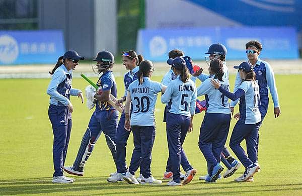 ഏഷ്യന്‍ ഗെയിംസില്‍ രണ്ടാം സ്വര്‍ണം; ക്രിക്കറ്റില്‍ ലങ്കയെ വീഴ്ത്തി ഇന്ത്യന്‍ വനിതകള്‍