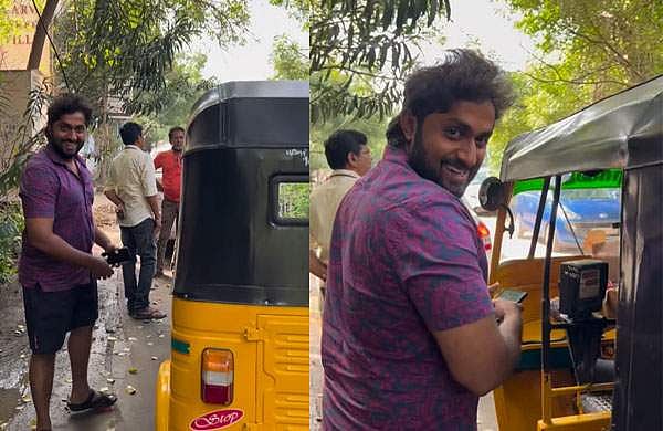 ഓട്ടോ വിളിച്ച് ഡബ്ബിങ്ങിനെത്തി ധ്യാൻ ശ്രീനിവാസൻ; ട്രോളി വിനീത്, മീൻ വാങ്ങാൻ വരുന്നപോലെയെന്ന് കമന്റ്