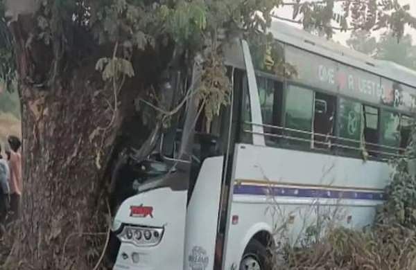 ശബരിമല തീര്‍ഥാടകര്‍ സഞ്ചരിച്ച ബസ് അപകടത്തില്‍പ്പെട്ടു; 17 പേര്‍ക്ക് പരിക്ക്